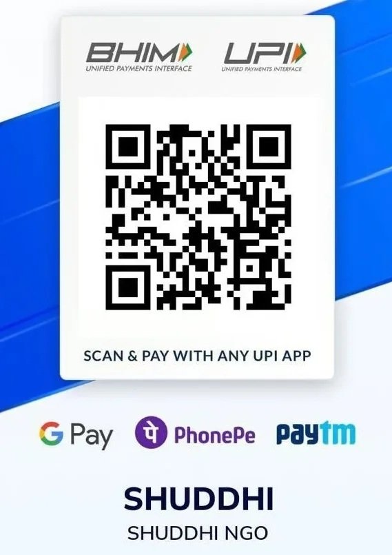SHUDDHI NGO UPI QR code