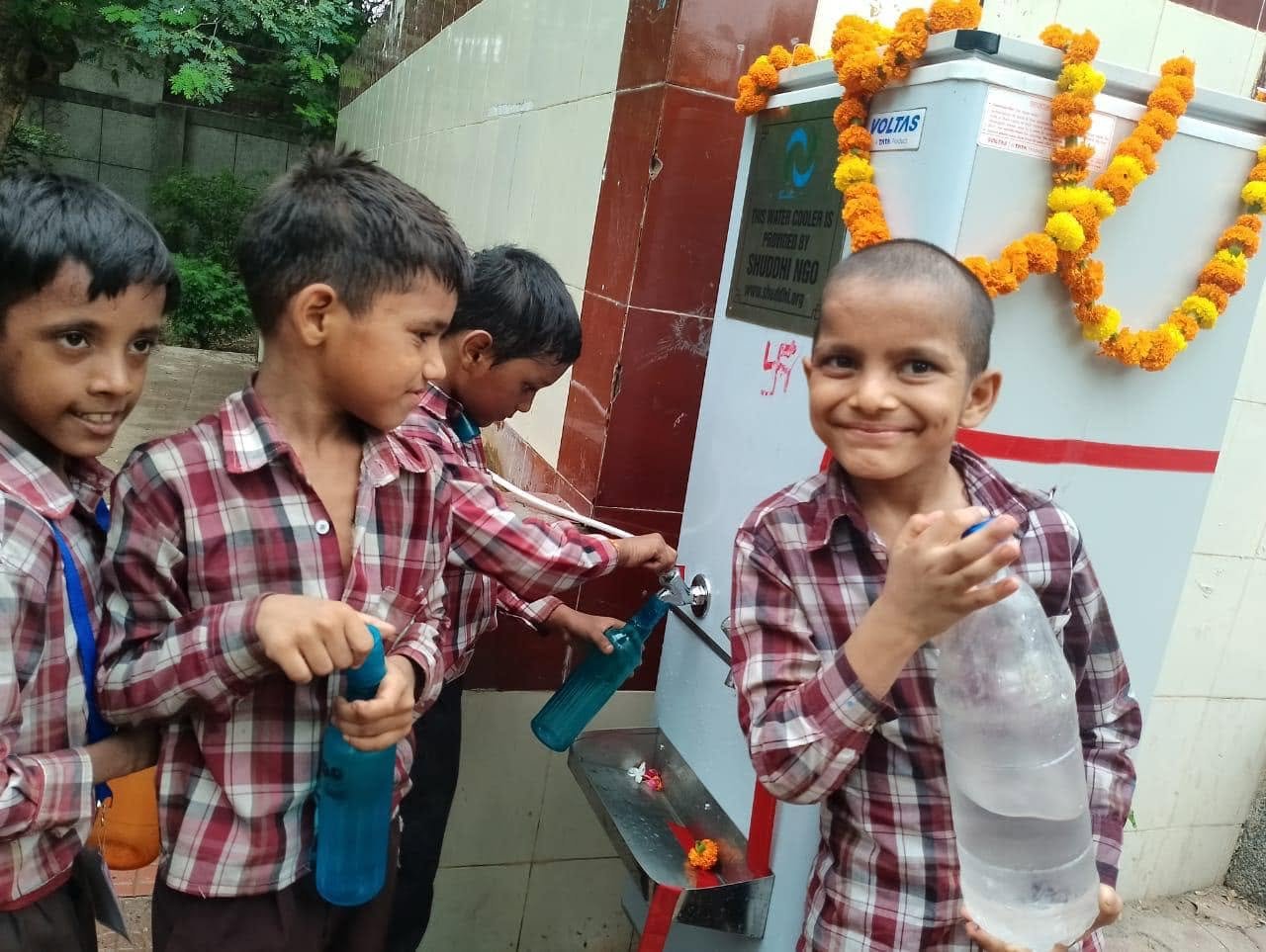 Clean drinking water at school