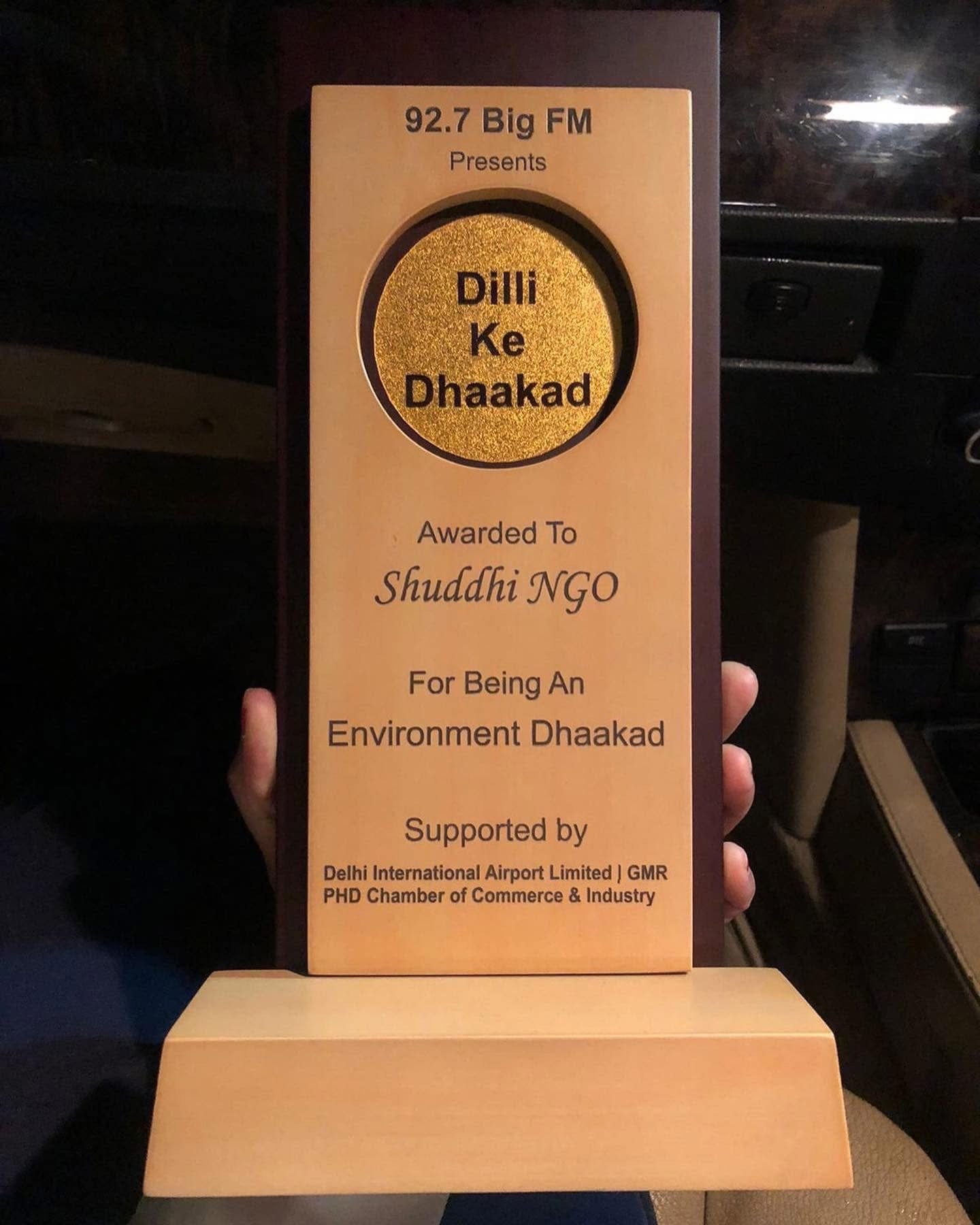Environment Dhaakad Award